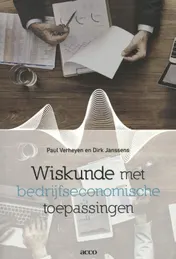 Omslag van Wiskunde met bedrijfseconomische toepassingen