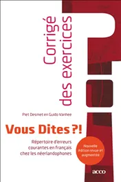 Omslag van Vous Dites ?!