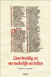 Omslag van Voorbeeldig en vermakelijk vertellen