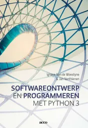 Omslag van Softwareontwerp en Programmeren met Phython 3