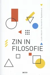 Omslag van Zin in filosofie