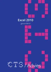 Omslag van Excel 2010 Gevorderd