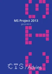 Omslag van MS Project 2010-2013 Gevorderd