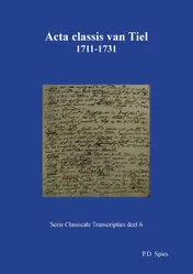 Omslag van Acta classis van Tiel 1711-1731