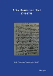Omslag van Acta classis van Tiel 1731-1748