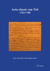 Omslag van Acta classis van Tiel 1763-1780