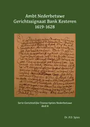 Omslag van Ambt Nederbetuwe Gerichtssignaat Kesteren 1619-1628