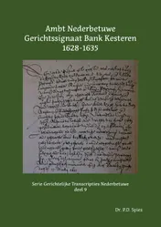 Omslag van Ambt Nederbetuwe Gerichtssignaat Kesteren 1628-1635