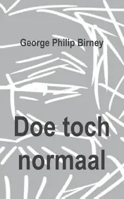 Omslag van Doe toch normaal