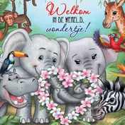 Omslag van Welkom in de wereld, wondertje!