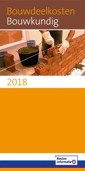 Omslag van Bouwdeelkosten Bouwkundig 2018