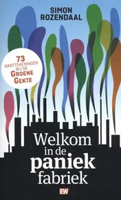 Omslag van Welkom in de paniekfabriek