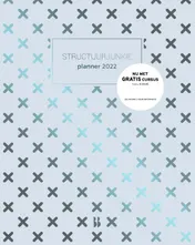 Omslag van Structuurjunkie planner 2022