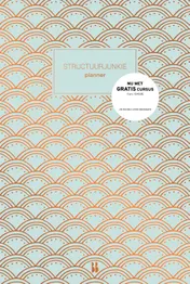 Omslag van Structuurjunkie planner