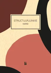 Omslag van Structuurjunkie notitieboek (oudroze)