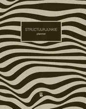 Omslag van Structuurjunkie planner
