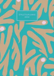 Omslag van Structuurjunkie-planner - A4