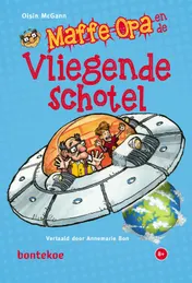 Omslag van Maffe opa en de vliegende schotel