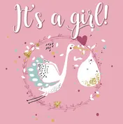 Omslag van It's a girl