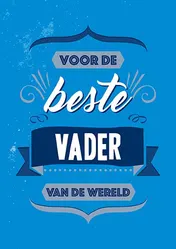 Omslag van Voor de beste vader van de wereld