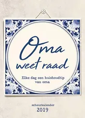 Omslag van Oma weet raad scheurkalender 2019