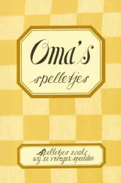 Omslag van Oma's spelletjes (set van 3)