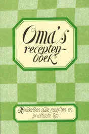 Omslag van Oma's receptenboek (set van 3)