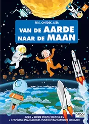 Omslag van Reis, ontdek, leer van de Aarde naar de Maan