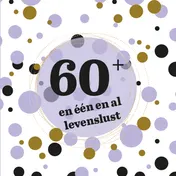 Omslag van 60+ en één en al levenslust