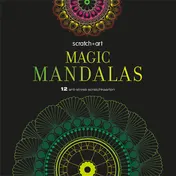 Omslag van Scratch art Magic Mandalas
