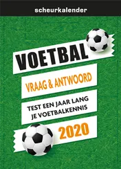 Omslag van Voetbal scheurkalender 2020