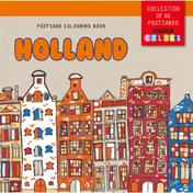 Omslag van Postcard colouring book Holland