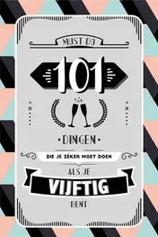 Omslag van 101 dingen die je zeker moet doen als je 50 bent