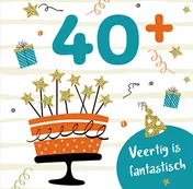 Omslag van 40+ is fantastisch