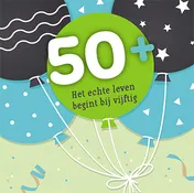 Omslag van 50+ het echte leven begint