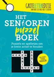 Omslag van Het seniorenpuzzelboek