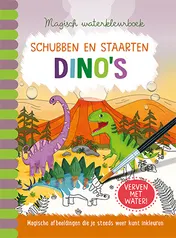 Omslag van Magisch waterkleurboek Dino's