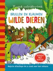 Omslag van Magisch waterkleurboek Wilde dieren