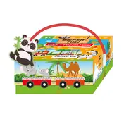 Omslag van Puzzeltrein Dierentuin