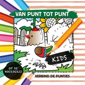 Omslag van Van punt tot punt kids - op de boerderij