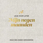 Omslag van Mijn negen maanden babyboek - Maak een unieke herinnering