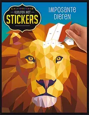 Omslag van Kleuren met stickers Imposante dieren