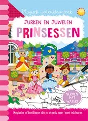 Omslag van Magisch waterkleurboek Prinsessen