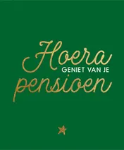 Omslag van Hoera, geniet van je pensioen