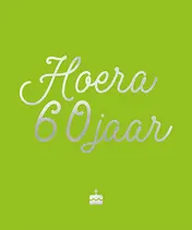 Omslag van Hoera, 60 jaar