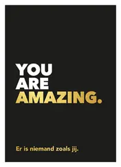 Omslag van You are amazing