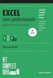Omslag van Het complete boek Excel voor professionals, 4e editie
