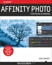 Omslag van Zo werkt Affinity Photo