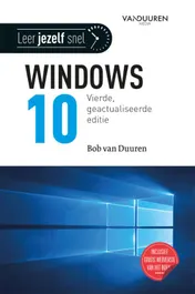 Omslag van Leer jezelf SNEL... Windows 10