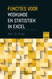 Omslag van Functies voor wiskunde en statistiek in excel